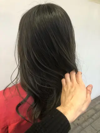 セミロング 東條 克義のヘアスタイル