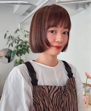ショート 藤原 怜央のヘアスタイル