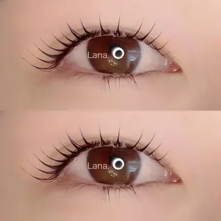 マツエク・マツパ Lana. *・eye&browのマツエク・マツパデザイン