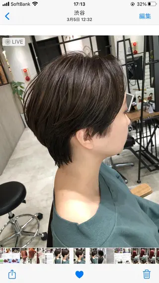 ショート 🌈外国風ハイライト こうたろうのヘアスタイル