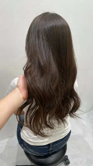 ロング パーマモデル募集🌈 森脇帆南のヘアスタイル