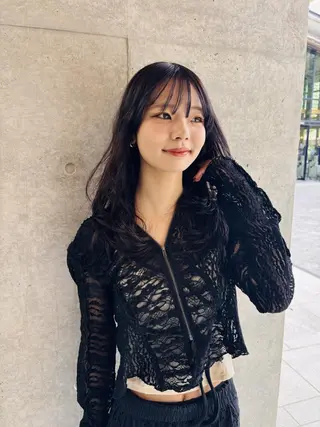 セミロング 【公式】amble luxe池袋東口🩷のヘアスタイル