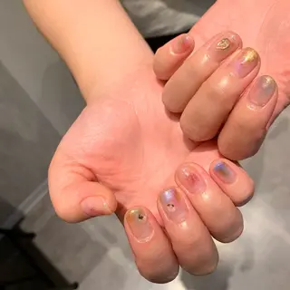 ネイル 《ニュアンスネイル》 risaのネイルデザイン