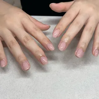 ネイル パラジェルネイル 大人可愛/シンプルのネイルデザイン
