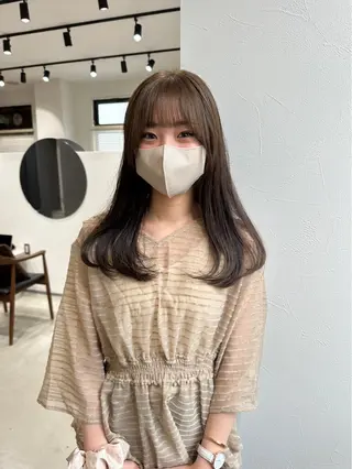 ミディアム カラー Graph. （グラフ）立川🪽✨のヘアスタイル