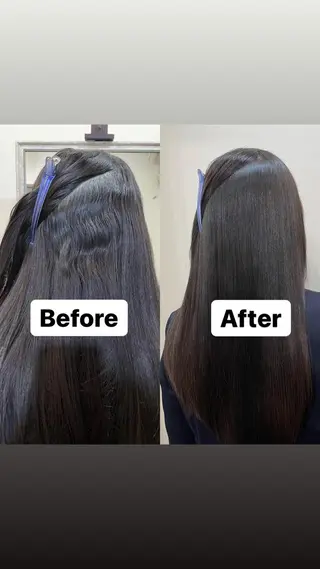 ロング 縮毛矯正の達人 ☆　松本のヘアスタイル