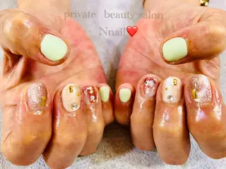 ネイル 🌿Nnail🌿 プライベートサロンのネイルデザイン