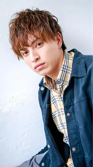 ショート メンズ ✨ブリーチなし透明感 池袋 水野のヘアスタイル