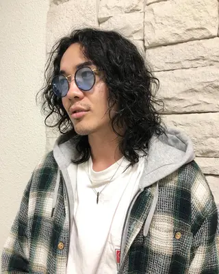 パーマ ヘアアレンジ メンズ メンズ特化✂️栗原 侑也のヘアスタイル