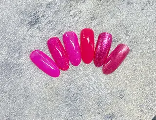 ネイル candy nail 韓国風ワンホンネイルのネイルデザイン