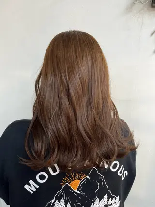ロング カラー yuuna ✮ door whiteのヘアスタイル