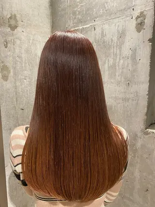 セミロング ohasi yunaのヘアスタイル
