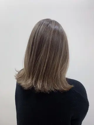 ミディアム カラー 奈良 優輝のヘアスタイル