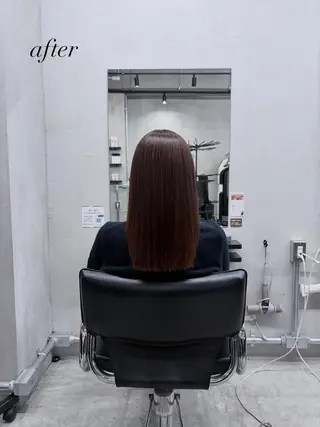 ロング カラー パーマ Riho カットモデル様募集中のヘアスタイル