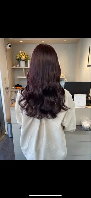 セミロング 渡辺 杏斗龍のヘアスタイル