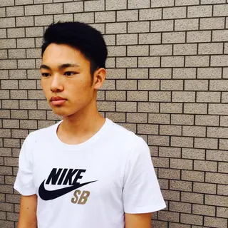 ショート メンズ 岡本 拓朗のヘアスタイル