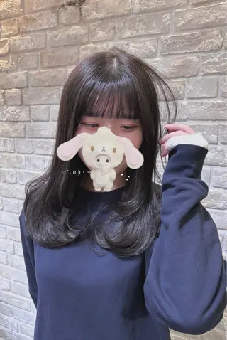 セミロング ひ な た⌇ elto 四条烏丸のヘアスタイル