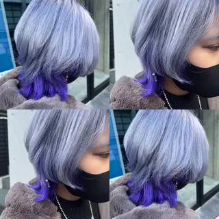 ショート カラー 原宿サロン代表 デザインカラー伊藤卓のヘアスタイル