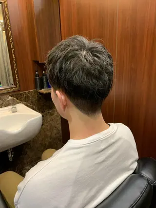 ショート メンズ 羽木 隆徒のヘアスタイル