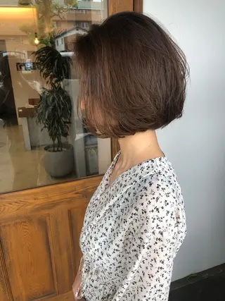 ショート カラー ヘアアレンジ ture by gladのヘアスタイル