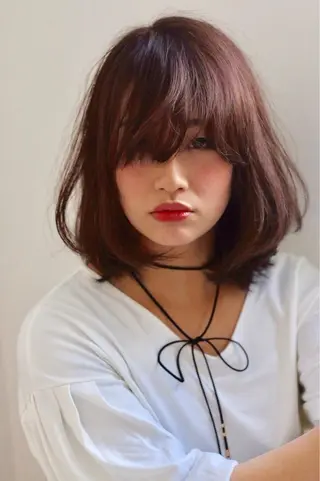 ミディアム レイヤーカット特化 🌸GOTOのヘアスタイル