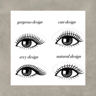 マツエク・マツパ le'a first Mikakoのマツエク・マツパデザイン