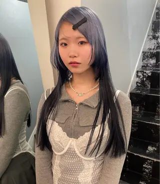 ロング カラー 似合わせカット/ naokoのヘアスタイル