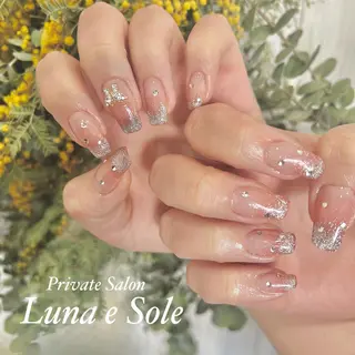 ロング ネイル Luna e  Soleのネイルデザイン