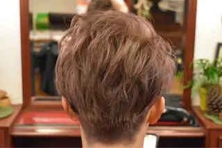 カラー パーマ メンズ 藤田 卓治のヘアスタイル