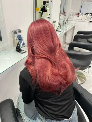 カラー ブリーチなし透明感 💗RYOTAのヘアスタイル