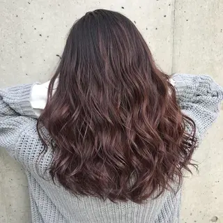 ロング カラー ヘアアレンジ 韓国レイヤーカット 🧸ベージュカラーのヘアスタイル