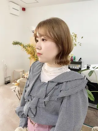 ショート カラー ヘアアレンジ ひなの .のその他イメージ