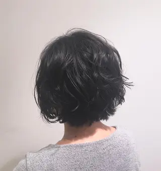 ショート ショート、ボブ/ 川鍋薫のヘアスタイル