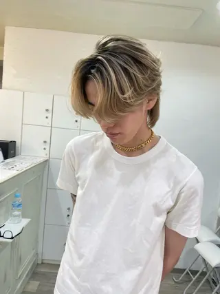 メンズ インク 美容院のヘアスタイル