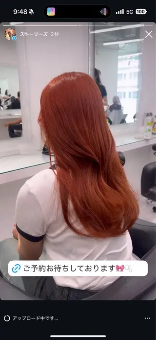 カラー ブリーチなし透明感 💗RYOTAのヘアスタイル