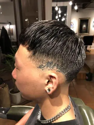ショート メンズ 冨士川 英樹のヘアスタイル