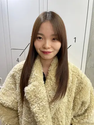 ロング カラー パーマ 似合わせカット✂︎ りょお🫧のヘアスタイル