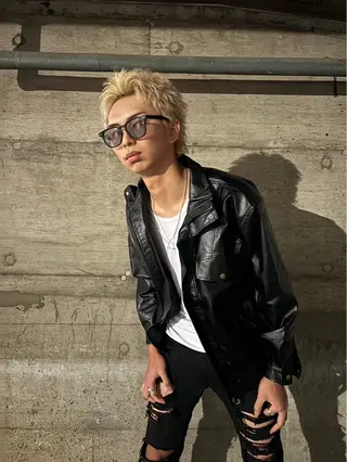 メンズ しゅんぴ〜 clan＆lossのヘアスタイル