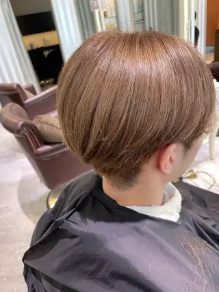 メンズ 粟田 めぐみのヘアスタイル
