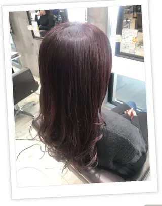 セミロング カラー パーマ ヘアアレンジ メンズ キッズ ネイル マツエク・マツパ EnBlesS西宮 マンツーマン神道有基のヘアスタイル