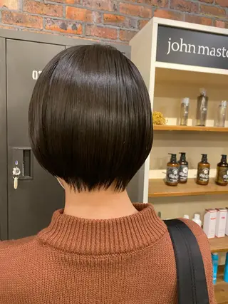 ショート the BRIDGE 加藤みのりのヘアスタイル