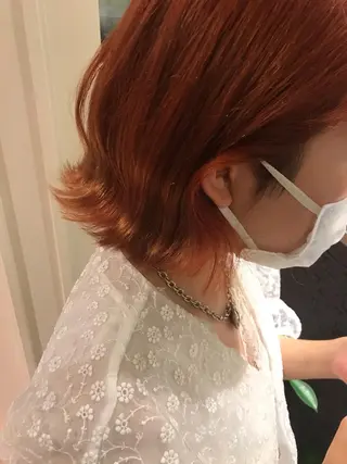 ショート カラー 渋谷/フェザー/ 毛流れ/竹内凌のヘアスタイル