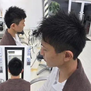 ショート メンズ 〒hair snick （ヘアースニック）所属・吉原 頌平のヘアスタイル