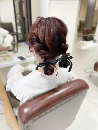 ヘアアレンジ KAI RIKAのヘアスタイル