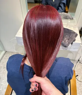 ロング カラー [渋谷美容師] 玲弥のヘアスタイル