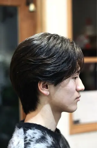 メンズ 🪻二宮俊カットモデ ル縮毛矯正募集🪻のヘアスタイル