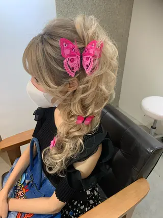 ロング LITTLE _KATOのヘアスタイル
