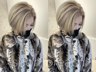 ショート mua 鳳のヘアスタイル