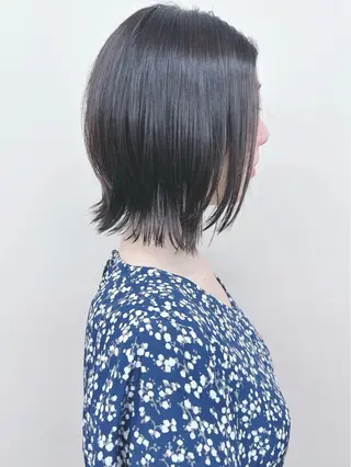 ショート ボブ/ゆるふわ ボブパーマ/とういのヘアスタイル