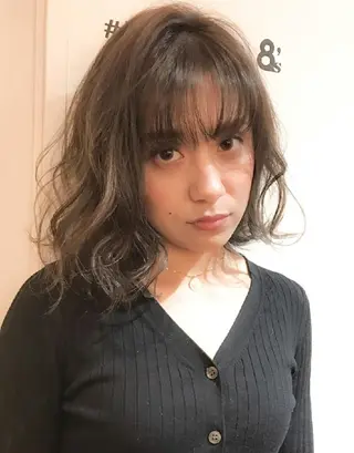 ミディアム カラー ショート✨ボブ✨代表 新田見美仁のヘアスタイル